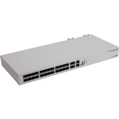Коммутатор в стойку MikroTik CRS326-24S+2Q+RM, 24х SFP+, 2x QSFP+