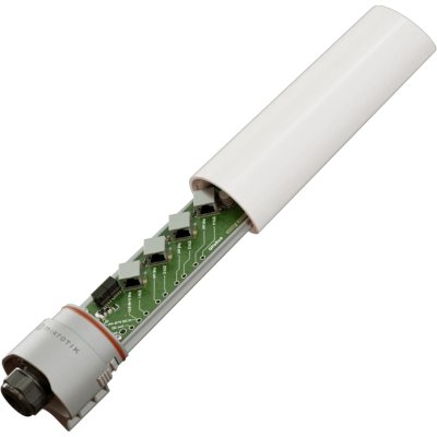 POE-разделитель MikroTik Smart PoE Switch GPER14i (GPeRx4), SwOS