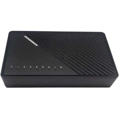 Коммутатор NEOMAX 11107399 — неуправляемый коммутатор NMS-108P-1000-P, 8 портов 1000 Mbps, пластик