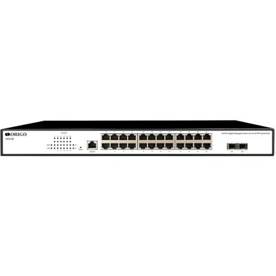 Коммутатор Origo OS3126 OS3126/A1A (L2) 24x1 Гбит/с 2SFP управляемый