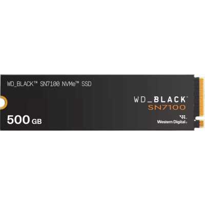 Накопитель SSD Western Digital черный SSD SN7100 M2.2280 PCIe 4.0 500Gb, 6800MBs/5000MBs, TbW 300, WDS500G4X0E, 1 year