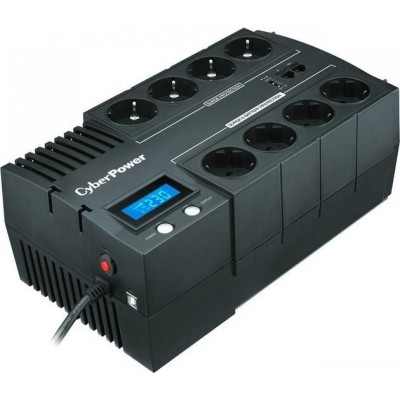 Источник бесперебойного питания CyberPower BR1200ELCD/1200 ВА/720 Вт/8 х CEE 7 (евророзетка)
