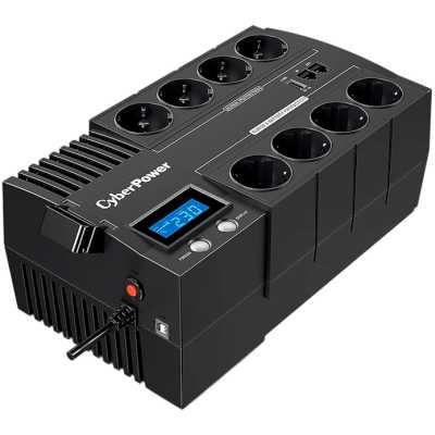 Источник бесперебойного питания Cyberpower BR700EA/700 ВА/420 Вт/8 x CEE 7 (евророзетка)