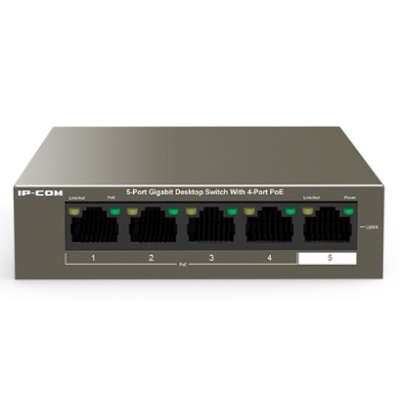 Коммутатор 5PORT 10/100/1000M G1105P-4-63W IP-COM