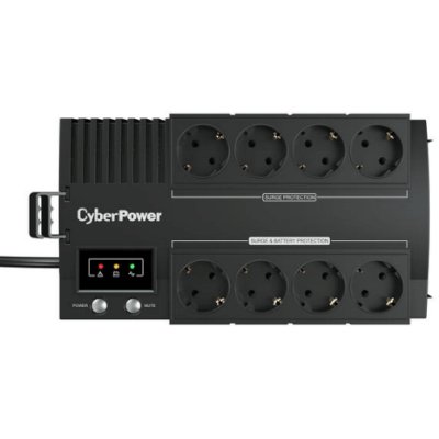 Источник бесперебойного питания CyberPower BS450E NEW/450 ВА/270 Вт/8 х CEE 7 (евророзетка)