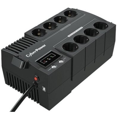 Источник бесперебойного питания CyberPower BS650E NEW/650 ВА/390 Вт/8 х CEE 7 (евророзетка)