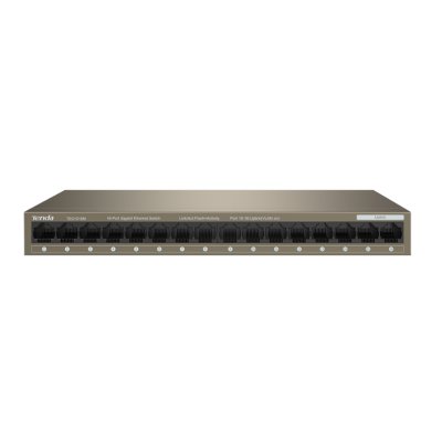Коммутатор Tenda TEG1016M неуправляемый 16-портовыйGigabit Ethernet