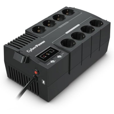 Источник бесперебойного питания CyberPower BS850E NEW/850 ВА/480 Вт/8 х CEE 7 (евророзетка)