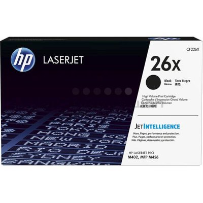 CF226XF / CF226XD №26X Упаковка 2шт Картриджи HP для LaserJet M402/M426 (9000 стр.*2)