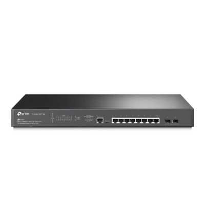 Коммутатор управляемый TP-Link SG3210XHP-M2 JetStream уровня 2+ с 8 портами PoE+ 2,5 Гбит/с и 2 портами SFP+