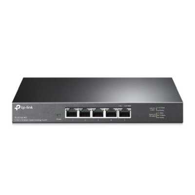Коммутатор TP-Link 5-Port 2.5G Multi-Gigabit Desktop Switch, 5 × 2.5 G RJ45 Ports, Desktop Steel Case, Silent, Plug and Play, Wall mount.