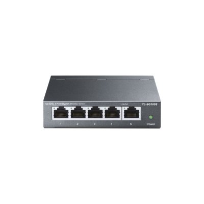 Коммутатор настольный TP-Link TL-SG105S 5-портовый 10/100/1000 Мбит/с