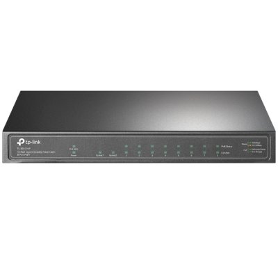 Коммутатор TP-Link TL-SG1210P 10-портовый гигабитный настольный с 8 портами PoE+ SMB
