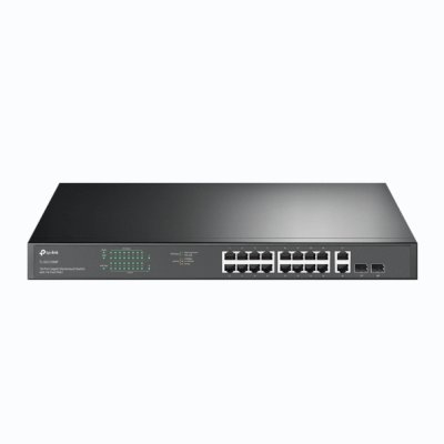 Коммутатор TP-Link TL-SG1218MP 18-портовый гигабитный коммутатор с 16 портами PoE+ SMB