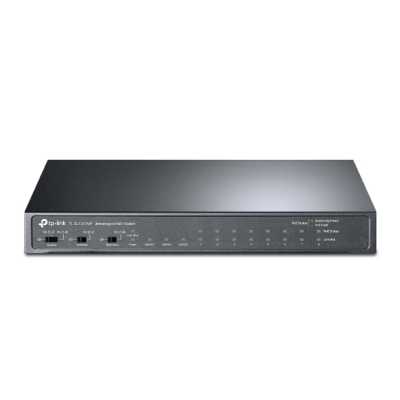 Коммутатор TP-Link TL-SL1311MP 8x100Мбит/с 2x1Гбит/с 1SFP 8PoE+ 124W неуправляемый