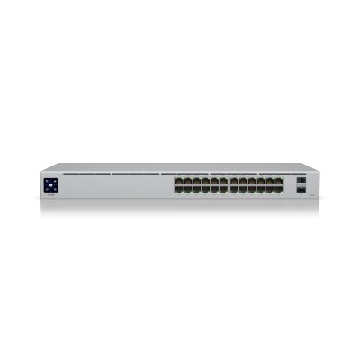 Коммутатор Ubiquiti USW-24-POE 24PORT 1000M 2SFP POE