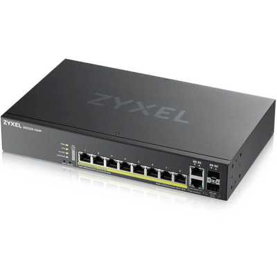 Коммутатор Zyxel NebulaFlex Pro GS2220-10HP-EU0101F 10G 8PoE+ 180W управляемый