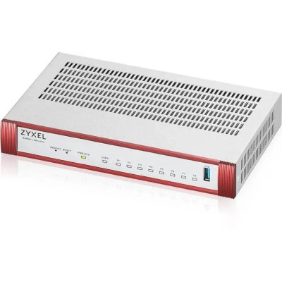 Межсетевой экран Zyxel USG FLEX 100H с подпиской Gold на 1 год (AS, AV, CF, IDP/DPI, Sandboxing, SecuReporter), 8xRJ-45: 1G (LAN/WAN), 1xUSB3.0 **