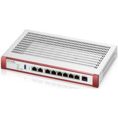 Межсетевой экран Zyxel USG FLEX 200H, Rack, 2xRJ-45: 1/2.5G (LAN/WAN), 6xRJ-45: 1G (LAN/WAN), 1xUSB3.0 (Не продается отдельно, только в составе комплекта)