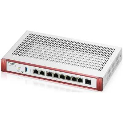Межсетевой экран Zyxel USG FLEX 200H с подпиской Gold на 1 год (AS, AV, CF, IDP/DPI, Sandboxing, SecuReporter), Rack, 2xRJ-45: 1/2.5G (LAN/WAN), 6xRJ-45: 1G (LAN/WAN), 1xUSB3.0 **