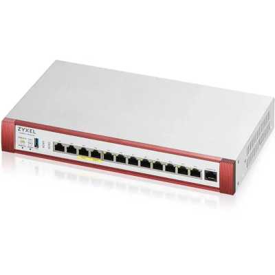 Межсетевой экран Zyxel USG FLEX 500H с подпиской Gold на 1 год (AS, AV, CF, IDP/DPI, Sandboxing, SecuReporter), Rack, 2xRJ-45: 1/2.5G (LAN/WAN), 2xRJ-45: 1/2.5G PoE+ (LAN/WAN), 8xRJ-45: 1G (LAN/WAN),