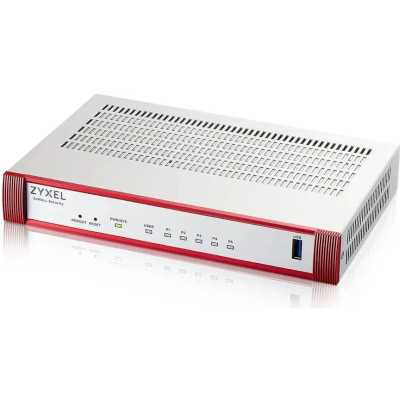 Межсетевой экран Zyxel USG FLEX 50H с подпиской Gold на 1 год (AV, CF, IDP/DPI, Sandboxing, SecuReporter), 5xRJ-45: 1G (LAN/WAN), 1xUSB3.0 **