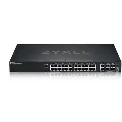 Коммутатор Zyxel XGS2220-30 L3 Access switch, rack 19", 24xRJ-45: 1G, 2xRJ-45: 1/2.5/5/10G, 4xSFP+, standalone/cloud management