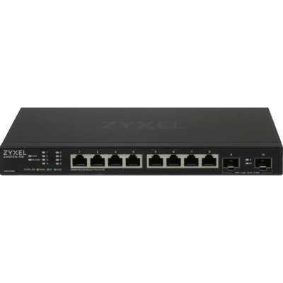 Коммутатор мультигигабитный Smart L3 Lite Zyxel NebulaFlex XMG1915-10E, 8xRJ-45: 1/2.5G, 2xSFP+, бесшумный (без вентилятора)