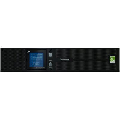 Источник бесперебойного питания CyberPower PR1000ELCDRT2UA / 1000ВА / 900Вт / USB/RS-232/Dry/EPO/SNMPslot/RJ11/45 (8x 320 IEC С13)