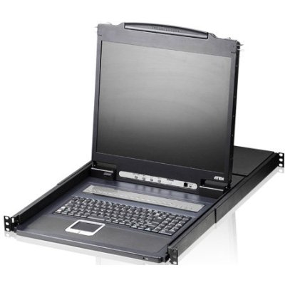 Квм консольATEN 19inch (8 Port) LCD Console Rack Panel