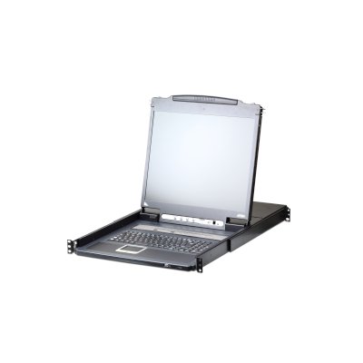 Переключатель KVM ATEN 19"16P PS/2-USB VGA LCD KVM IP SW. W/RU