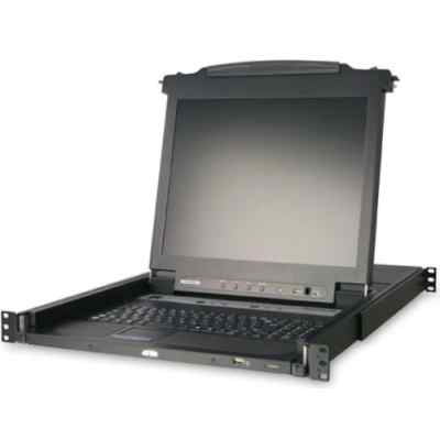 Квм консоль ATEN SINGLE RAIL 16P PS/2-USB LCDKVMP 19INCH (CL5716NR).