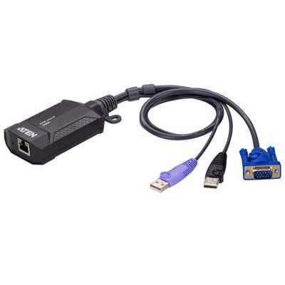 КВМ переключатель ATEN Mini KVM over IP USB VGA