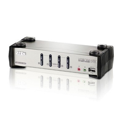 Переключатель ATEN 4-Port PS/2-USB VGA/Audio KVMP Switch with OSD