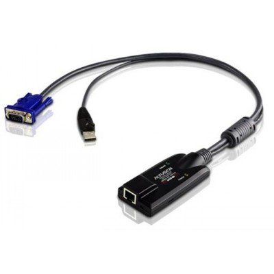Модуль управления KVM-переключателем для переключателей KN2124v/KN2140v/KN4124v/KN4140v, USB (поддержка Virtual Media) USB Virtual Media CPU Module