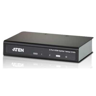 Разветвитель ATEN VS182A-AT-G 2 PORT HDMI Splitter W/1,8M W/EU ADP,
