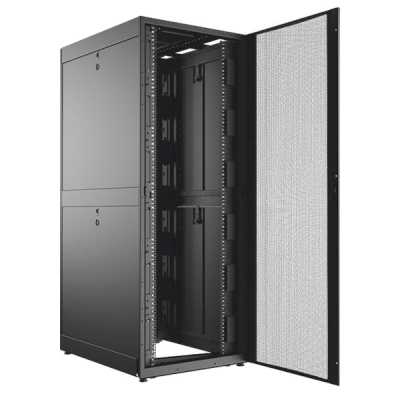 Шкаф телекоммуникационный C3 Solutions 42U 800x1200, черный, дверь перф.