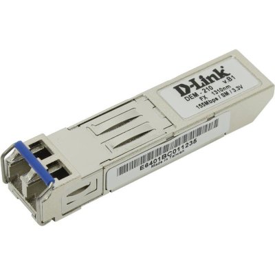 Трансивер сетевой D-Link 100BASE-FX Single-Mode 15KM SFP Transceiver (10 pack)