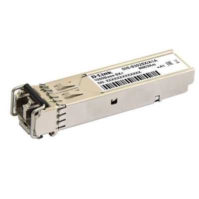 Промышленный SFP-трансивер D-Link S302SX/A1A с 1 портом 1000Base-SX+ для многомодового оптического кабеля (до 2 км) (439476)