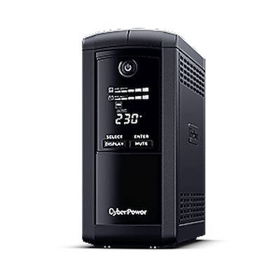 Источник бесперебойного питания CyberPower VP1000ELCD/1000 ВА/550 Вт/USB/RS-232/RJ-11/RJ-45/4 х CEE 7 (евророзетка)
