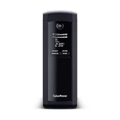 Источник бесперебойного питания CyberPower VP1200EILCD/1200 ВА/720 Вт/USB/RS-232/RJ-11/RJ-45/8xIEC 320 C13 (компьютерный)