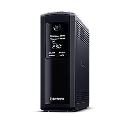 Источник бесперебойного питания CyberPower VP1200ELCD/1200 ВА/720 Вт/5 х CEE 7 (евророзетка)