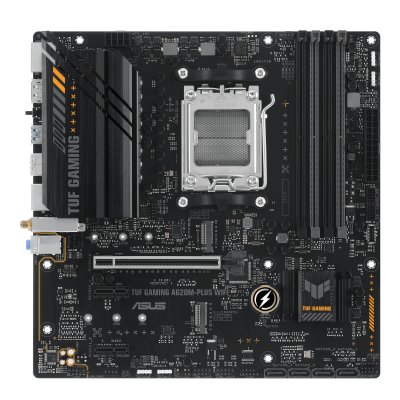 Материнская плата Asus TUF GAMING A620M-PLUS WIFI SocketAM5 AMD A620 4xDDR5 mATX AC`97 8ch(7.1) 2.5G
