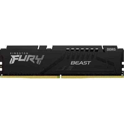Память DDR5 32GB 6400MHz Kingston KF564C32BBE-32 32GB FURY Beast Black EXPO CL32 DIMM