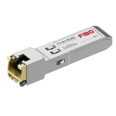 Трансивер FIBO FT-S1-RJ45 SFP модуль RJ-45, 1.25G, 100 м, cat 5E