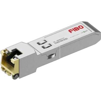 Трансивер/ FIBO FT-S1-RJ45IM SFP модуль RJ-45, 1.25G, 100 м, cat 5E, INDUSTRIAL -45 +85С (чип Marvell)