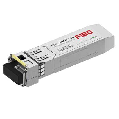 Трансивер/ FIBO FT-S10-W3320LD SFP+ модуль -WDM, 10G, 20 км, TX 1330 нм, RX 1270 нм, LC, DDM