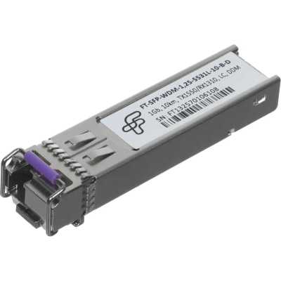 Модуль оптический Future Technologies FT-SFP-WDM-1,25-5531L-10-B-D Модуль оптический FT-SFP-WDM-1,25-5531L-10-B-D (1Gb, 10km, TX1550/RX1310, LC, DDM)