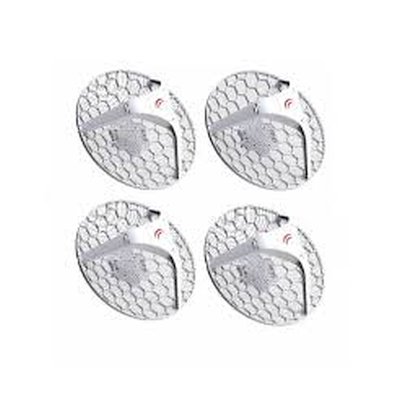 Точка доступа MikroTik RBLHG-5HPnD-XL4pack LHG XL HP5 4pack (LHG XL HP5 with 27dBi 5GHz antenna, Dual Chain High Power 802.11an wireless, 600MHz CPU,
