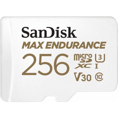 Флеш карта microSDXC 256GB Sandisk SDSQQVR-256G-GN6IA Max Endurance + adapter